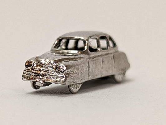 Antique Sterling Silver Sudan Pendant - Vintage Sterling Silver Car Charm Sudan
