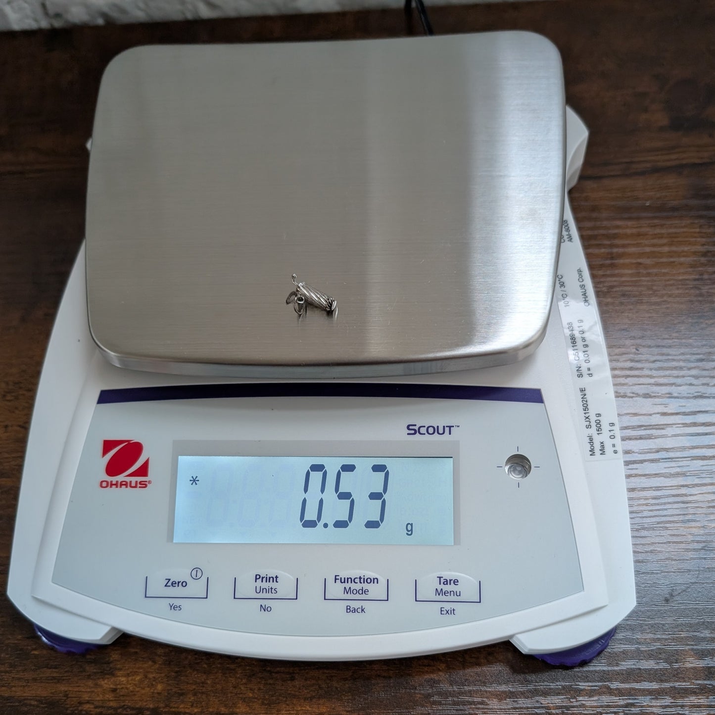 Vintage Sterling Golf Bag Charm - 925 Silver Club Caddie - .53 Grams