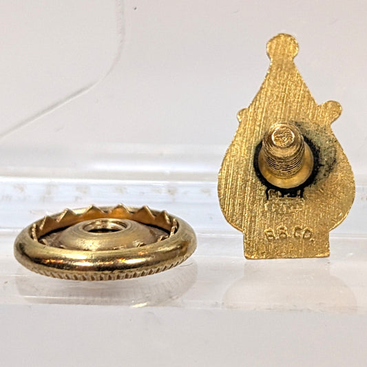 Gold Toned IAI Pin - Forensics International Association for Identification