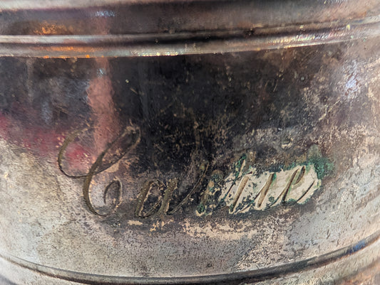 Silverplated Victorian Arch Pattern Napkin Ring - Tested Silverplated - Signed "Carrie" - Victorian Silverware