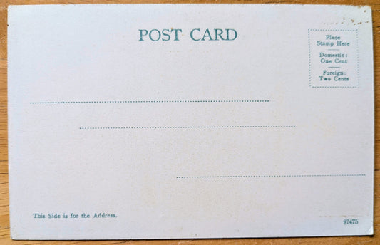 1900s Roaring Rock York Beach Maine Postcard - Made in Germany - Antique Chromo Lithograph York ME Postcard