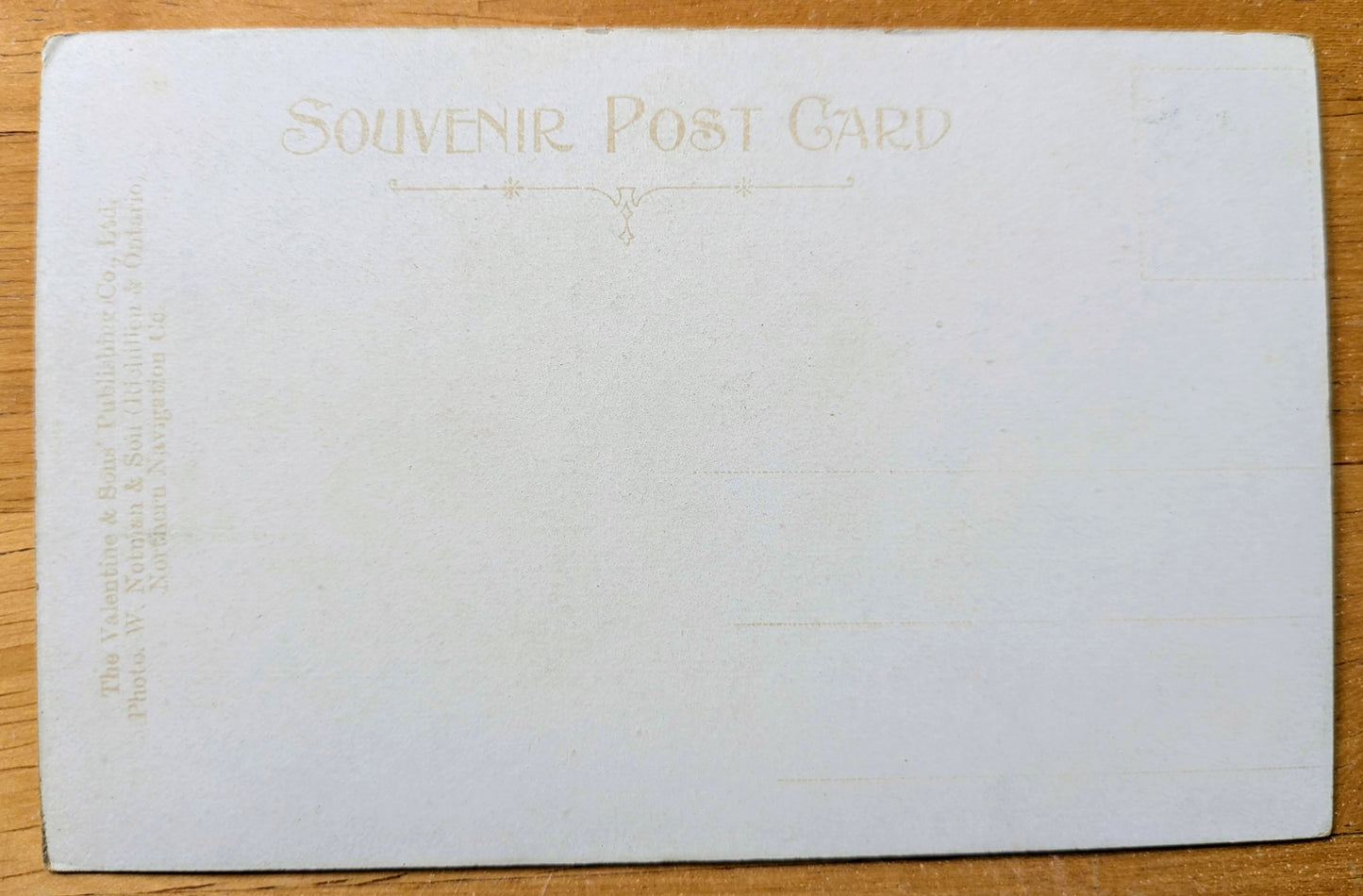 1900s Thousand Islands, St. Lawrence River Canada Postcard - Valentine & Sons - Antique Color Lithograph 1000 Islands Canadian Postcard