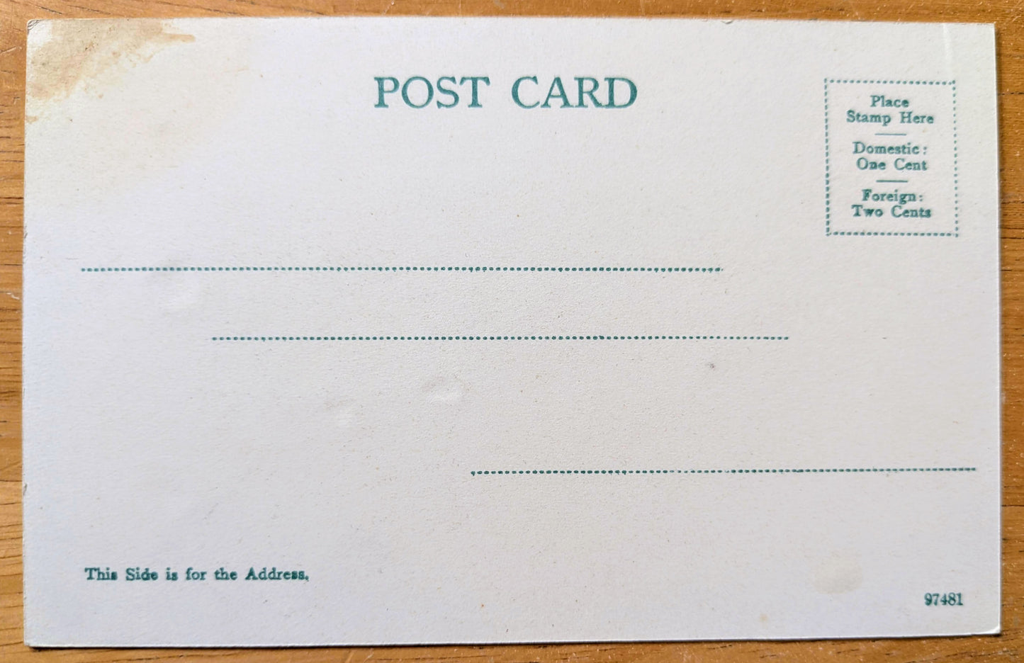 1900s Nubble Island Lighthouse York Maine Postcard - Made in Germany - Antique Chromo Lithograph York ME Postcard