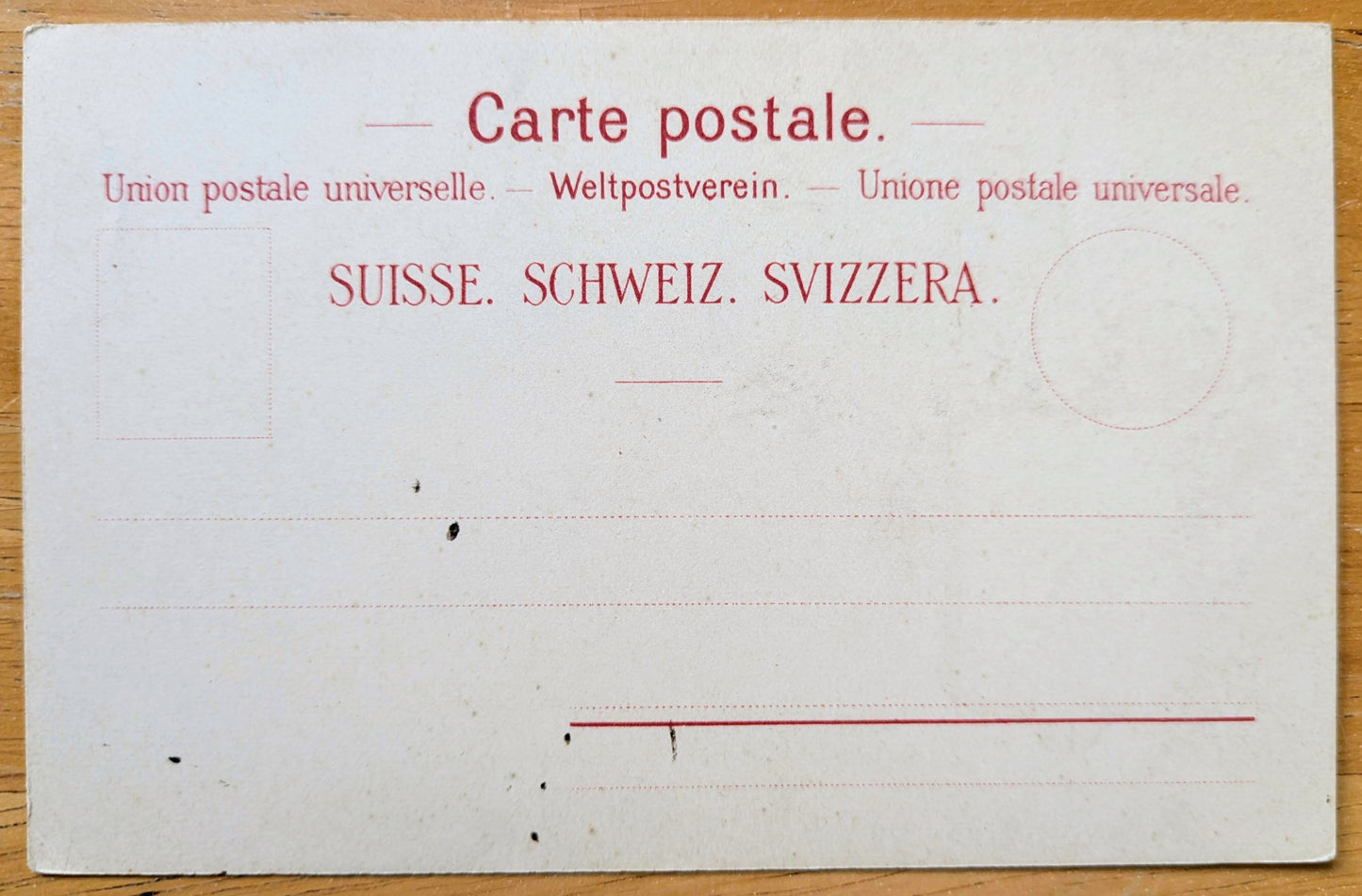 1900s Menke-Huber Swiss Stamps Floral Postcard - Rarer Stamp Design - Antique Switzerland 4466 Stamps Postcard