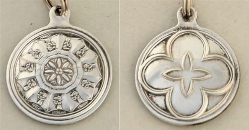 Vintage Towle Silversmiths Charm Eleventh Day of Christmas - Eleven Pipers Piping Vintage Towle Silversmiths Charm