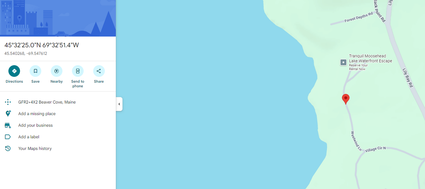 Sterling Silver Latitude and Longitude Bracelet 45°32'25.0"N 69°32'51.4"W Beaver Cove, Maine - Beaver Cove, Maine Sterling Silver Destination Keepsake Latitude and Longitude Bracelet Cuff