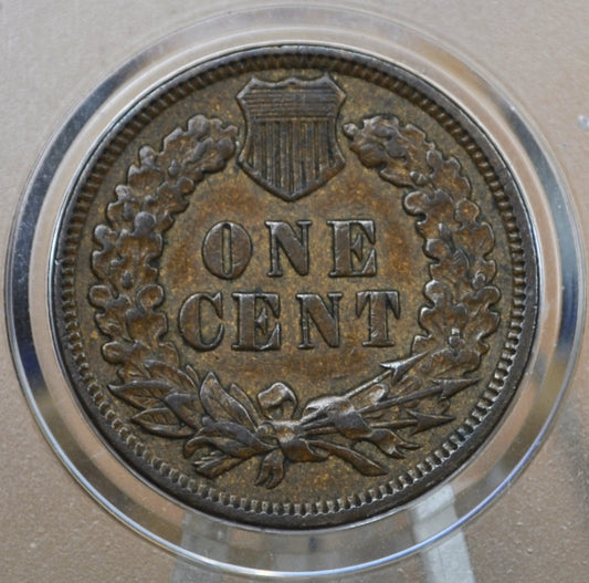 1885 Indian Head Penny - XF45 (Extremely Fine) - Tougher Date - Indian Head Cent 1885 Cent