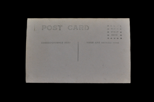 1910s Massachusetts State Capitol Building Sepia Photograph Postcard - Unsent/Blank - Rare Antique RPPC MA Boston Postcard