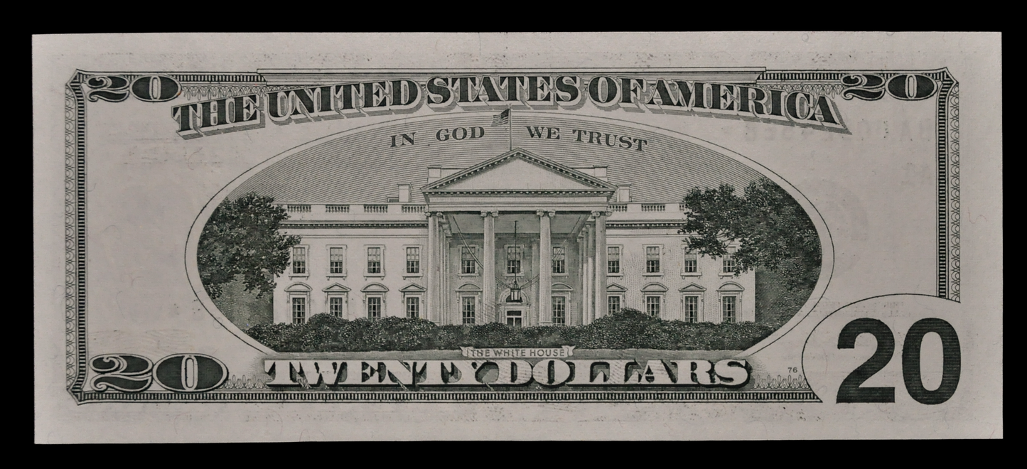 1999 U.S. Low Serial Number 20 Dollar Star Note - Uncirculated (UNC) - 1999 Twenty Dollar Star Note - Fr.2085-A*