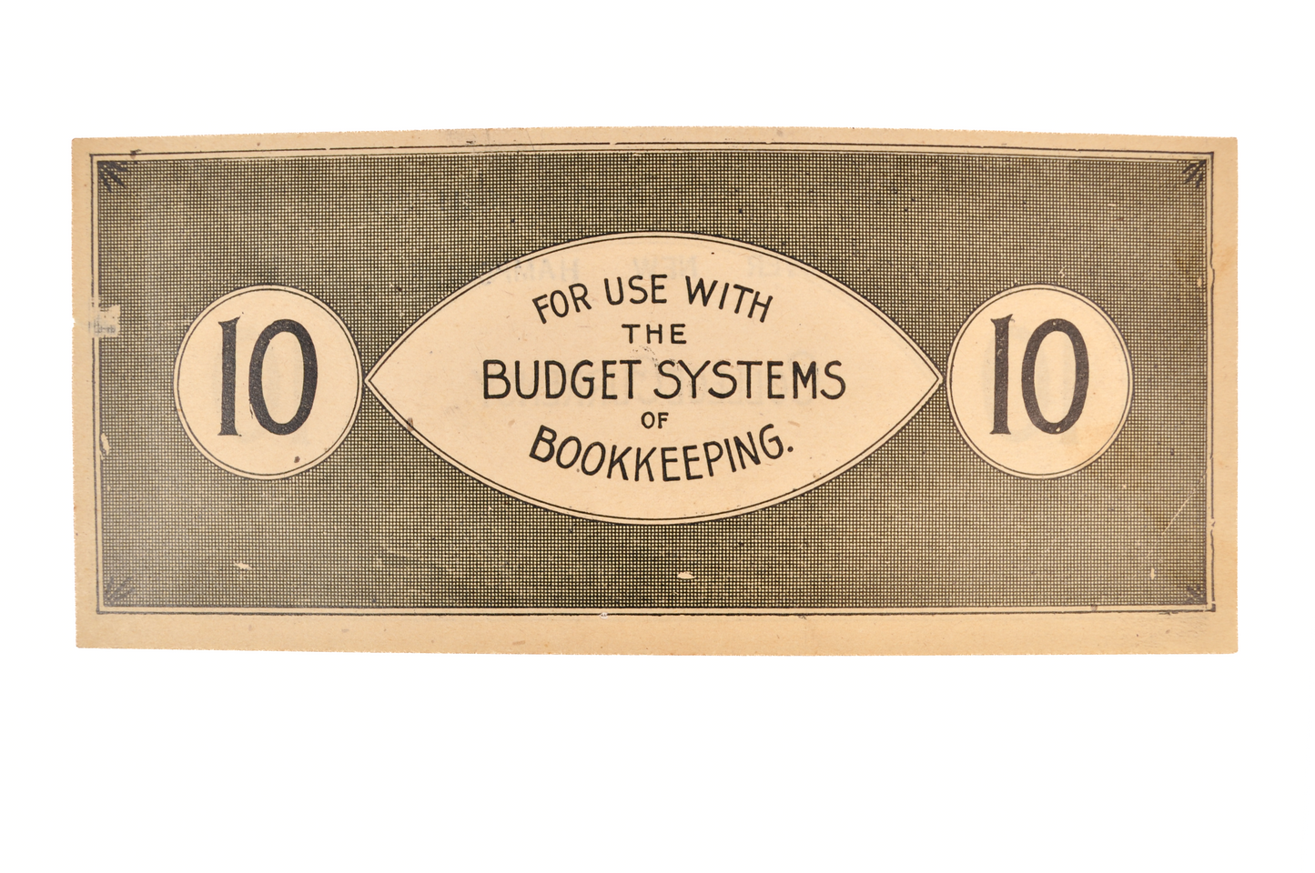 1890s Dover Business College Currency 10 Dollar Note - Dover, NH - Uncirculated (UNC) - Rare Dover College Ten Dollars Trade Currency Note