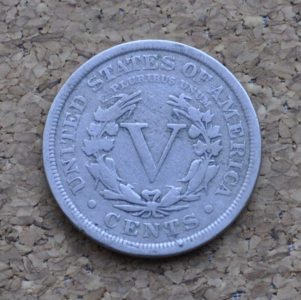 1907 Liberty Head Nickel - 1907 V Nickel - Choose by Grade / Condition - Liberty Nickel 1907 Nickel - Choose by Grade Level