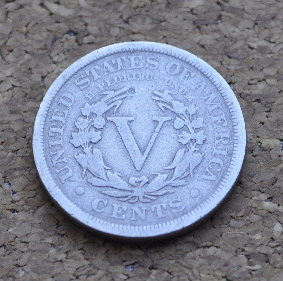1902 Liberty Head Nickel - V Nickel - Choose by Grade / Condition - Liberty Nickel - 1902 V Nickel - 1902 Nickel