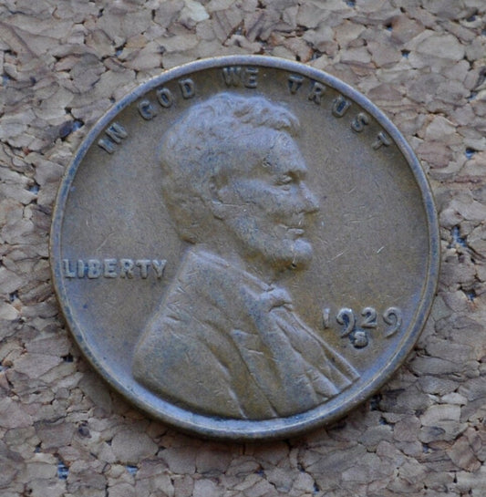 1929-S Wheat Penny - Choose By Grade - 1929 S Wheat Ear Cent 1929S Wheat Back Lincoln Cent