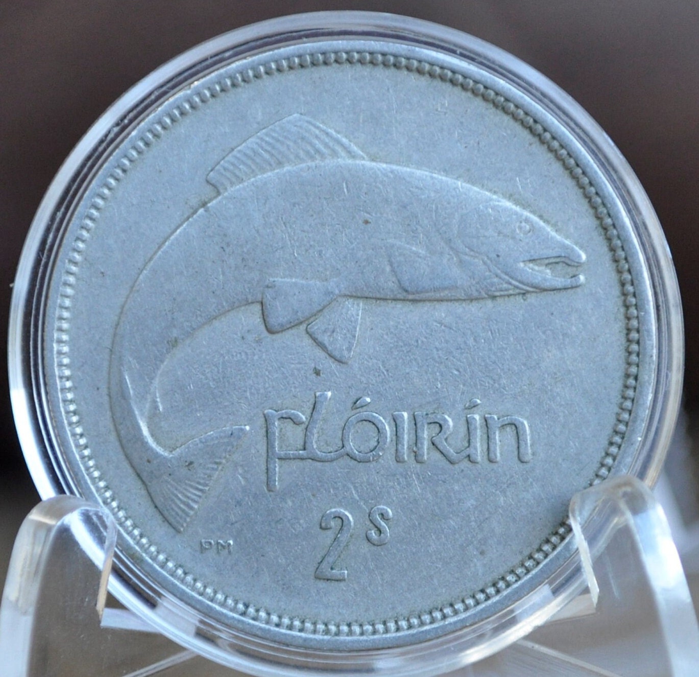Irish Florins - Choose by Date! - 1950's and 60's Florin Coin Ireland 2 Shillings Coin - Salmon Design Irish Coins