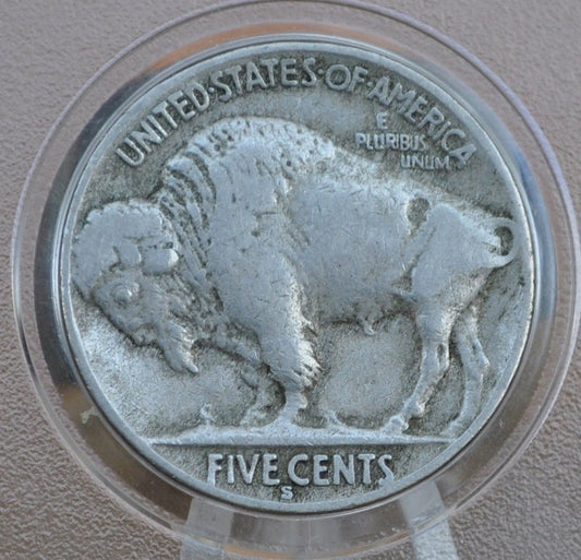 1931-S Buffalo Nickel - VF (Very Fine) Grade / Condition - Semi-Key Date - Excellent Grade - San Francisco Mint - Indian Head Nickel 1931 S