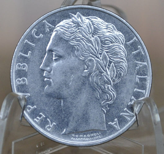 100 Lire L.100 Italian Coins - Choose By Date, 50's 60's 70's, 100 Lire Coins - Beautiful Coins - Old Italian Coins, Many Dates, XF-BU Grade