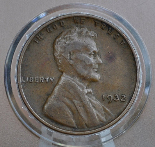 1932 Wheat Penny - XF (Extremely Fine) - Philadelphia Mint - 1932 P Wheat Ear Cent - Better Date & Mint for the 30's