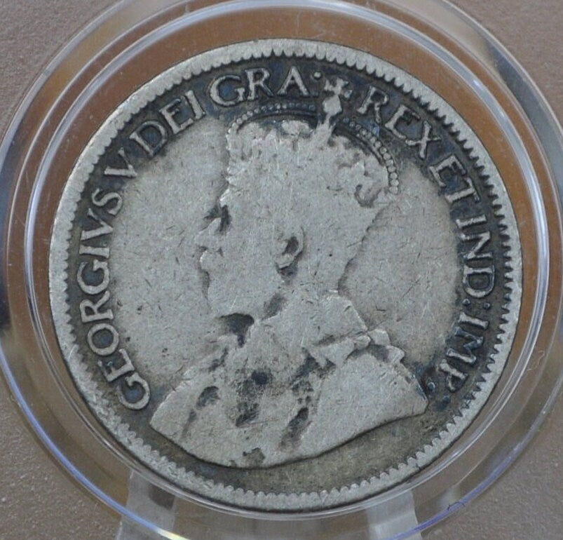 1913 Canadian Ten Cent - Choose by Grade / Condition - King George V - 10 Cent Canada 1913 Cent - 1913 Canada Dime