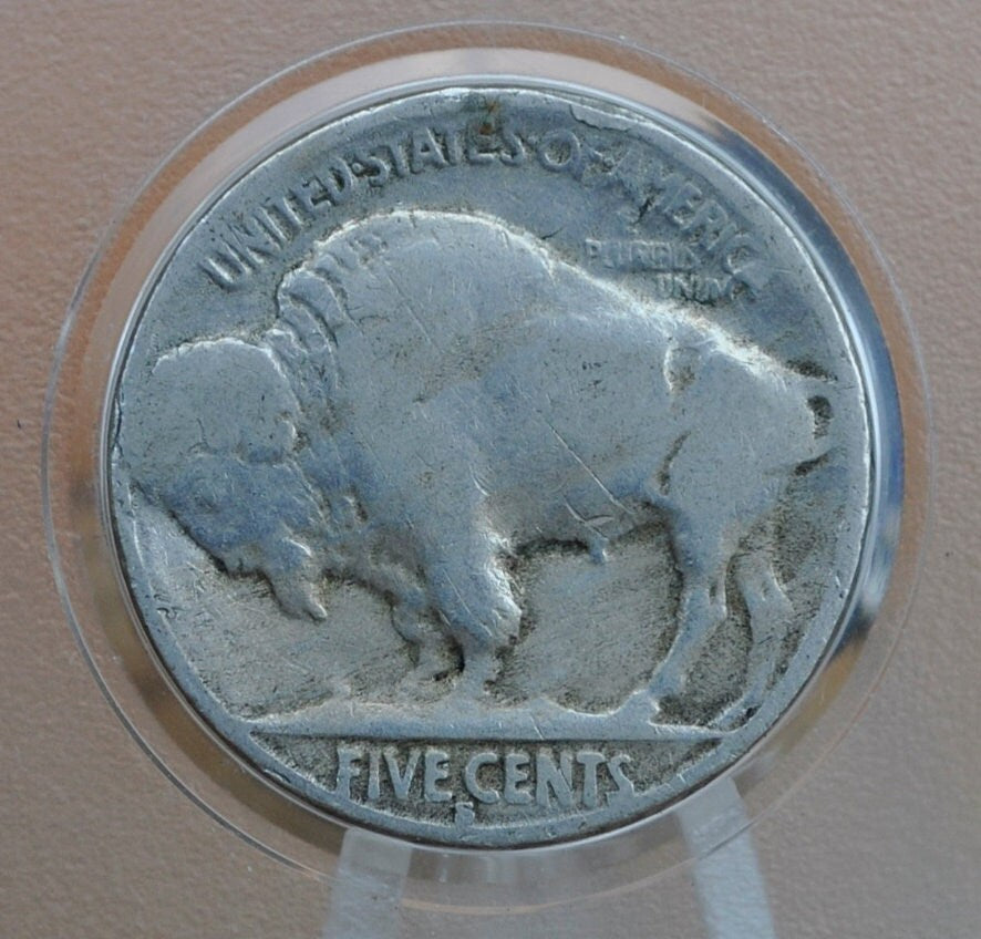 1935-S Buffalo Nickel - VG-AU (Very Good to About Uncirculated) Grades; Choose by Grade San Francisco Mint - 1935 S Indian Head Nickel 1935S