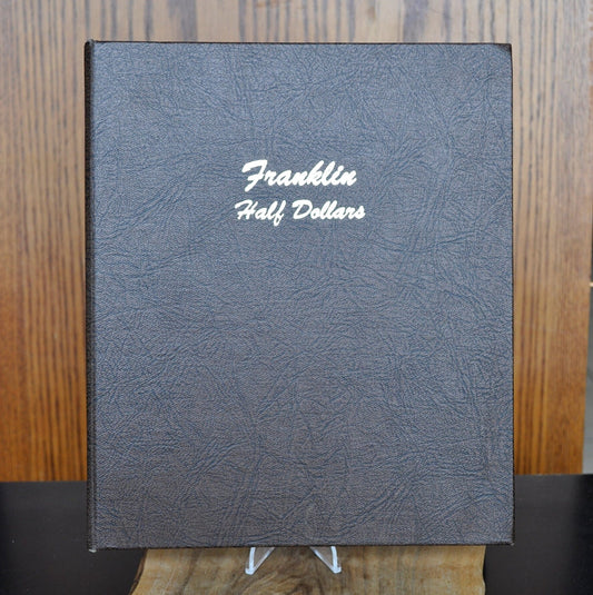 Dansco Half Dollar Albums, Liberty Walking, Franklin, Kennedy - Multiple Types, Used and New 7165 Dansco Album 7160 7161