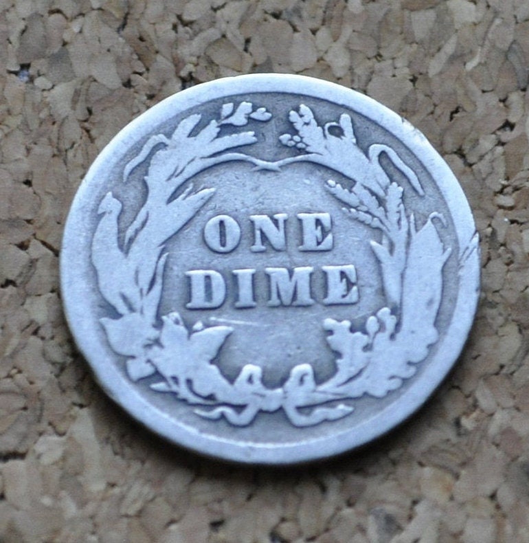 1911 Barber Silver Dime - Choose by Mint & Grade / Condition - Silver Dime - Philadelphia Mint - 1911-P Barber Dime