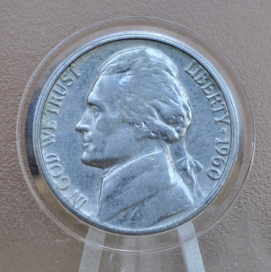 1960 P&D Jefferson Nickels - Great Condition - Denver Mint, Philadelphia Mint - Circulated and Uncirculated options