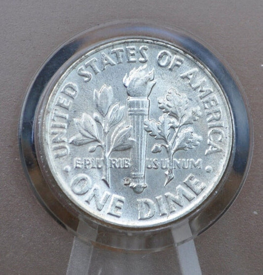 1957 P and D Roosevelt Silver Dimes - Choose Mint and Grade - Roosevelt Dime 1957 P, 1957 D Dime - Circulated & Uncirculated Dimes