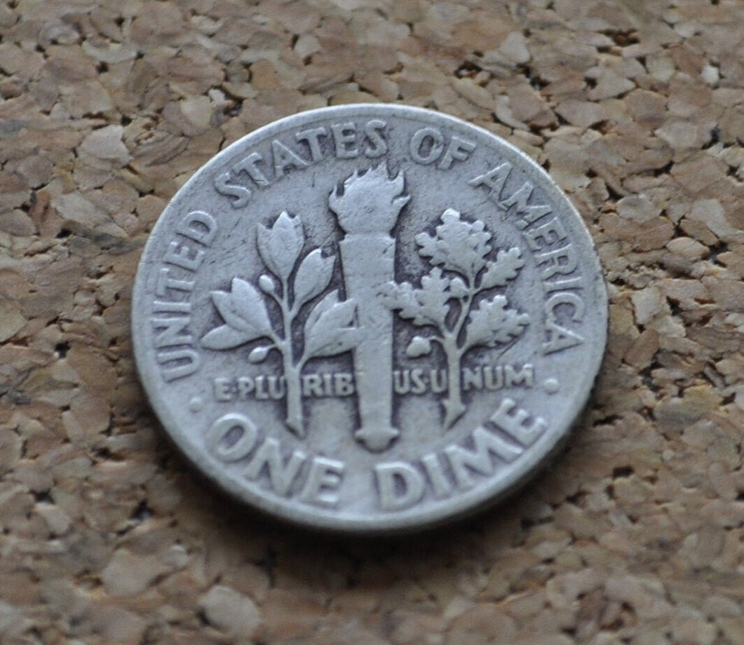 1951 PDS Roosevelt Silver Dimes - Choose Mint and Grade - Roosevelt Dime 1951 P, 1951 D Dime, 1951 S Dime - Circulated & Uncirculated Dimes