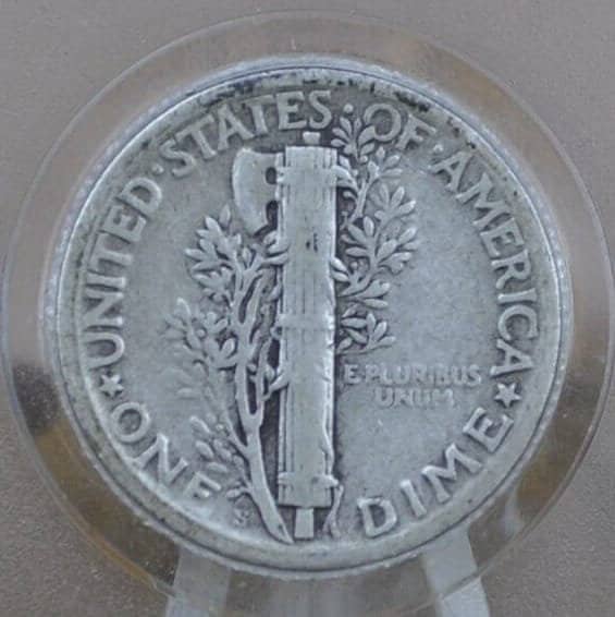 1925-S Mercury Silver Dime - Choose by Grade / Condition - San Francisco Mint - 1925 S Winged Liberty Head Silver Dime - 1925 S Mercury