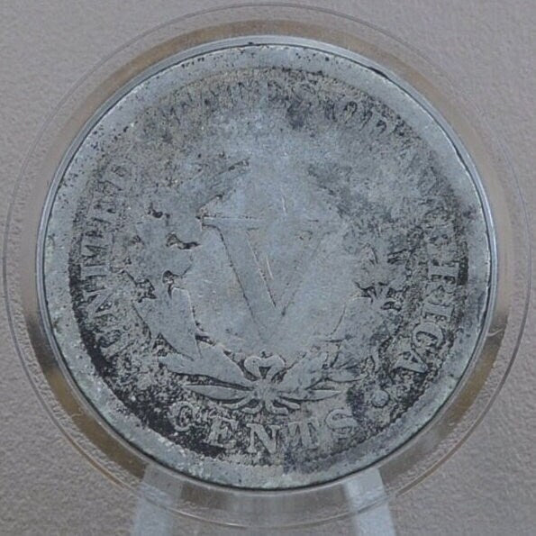 1896 V Nickel - Choose by Grade / Condition - 1896 Liberty Head Nickel - Philadelphia Mint - Better Date - Nickel Collection