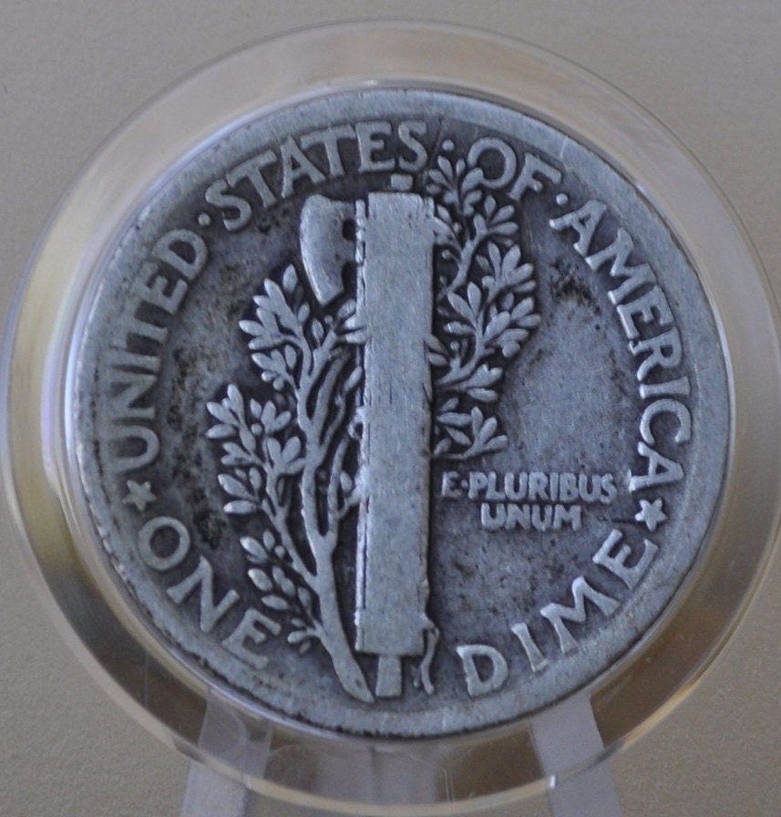 1916 Mercury Silver Dime - Choose by Grade / Condition - Philadelphia Mint - 1916 P Winged Liberty Head Silver Dime Mercury 1916P