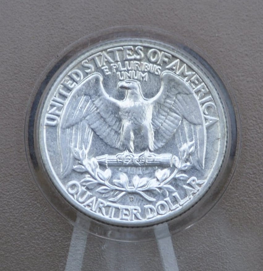 1960 Washington Silver Quarter - BU (Uncirculated) Condition - Philadelphia Mint - 1960 P Quarter 1960 Washington Quarter - High Grade