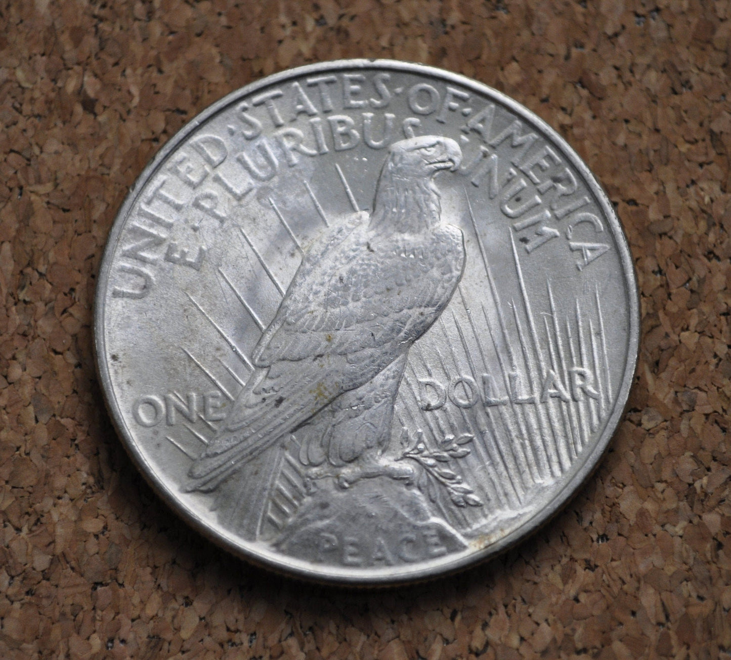 1922 Peace Silver Dollar - BU / MS60 (Uncirculated) Grade - 100 Year Anniversary - Philadelphia Mint - 1922 P Silver Dollar BU