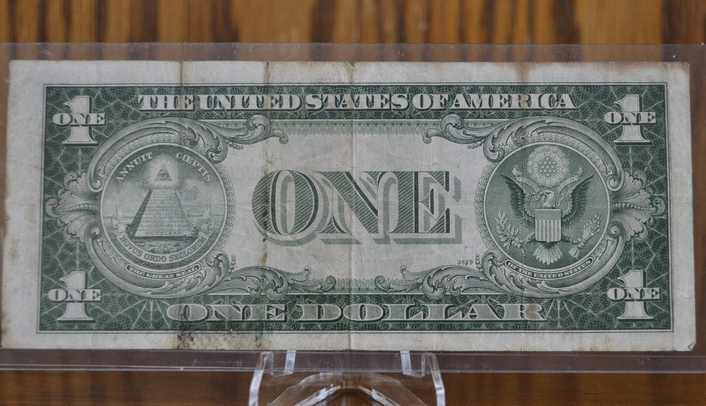 1935-B Silver Certificate Star Note - F (Fine) Grade - Silver Cert 1935 B Star Note - Fr#1611*, 1935B* Silver Cert, Rare Star Note