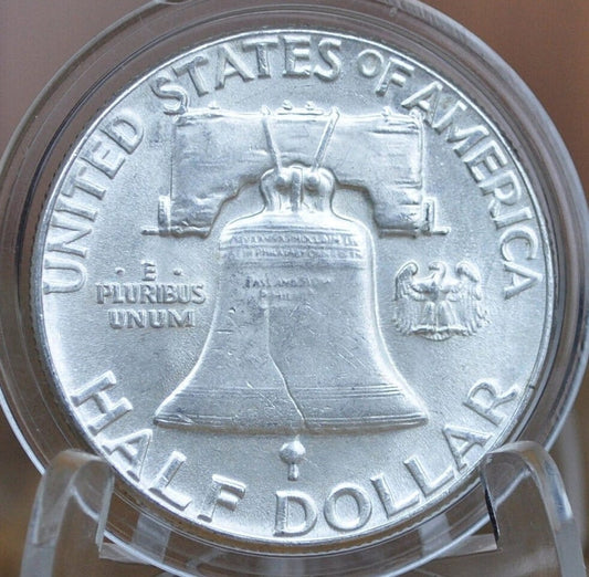 1957 P&D Franklin Half Dollar - XF-BU (Extremely Fine to Uncirculated) Choose by Grade - Half Dollar 1957 D Franklin Half Dollar 1957 P