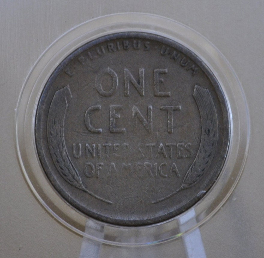 1922-D Wheat Penny - Vg-F (Very Good To Fine) Grade / Condition - Denver Mint - 1922 D Wheat Ear Cent - 1922 D Penny Wheat Back - Key Date