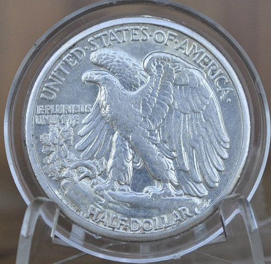 1944-D Walking Liberty Silver Half Dollar - Choose by Grade - Denver Mint - WWII Era Coin - Silver Half Dollar 1944 D WLH