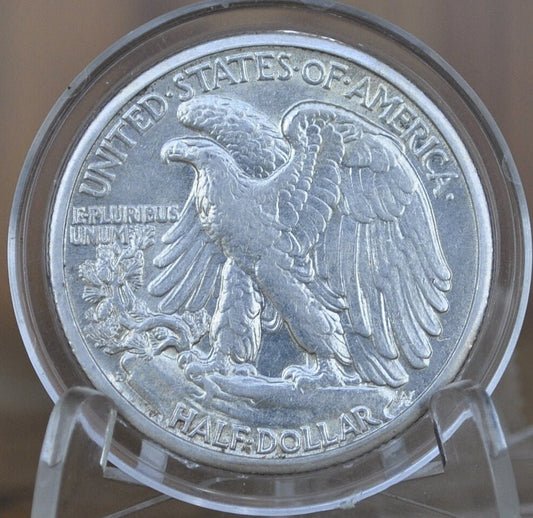 1944-D Walking Liberty Silver Half Dollar - Choose by Grade - Denver Mint - WWII Era Coin - Silver Half Dollar 1944 D WLH
