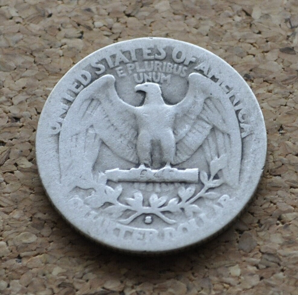 1935-S Washington Quarter - VG-XF (Very Good to Extremely Fine) Grade; choose by grade - San Francisco Mint - 1935 S Washington Quarter