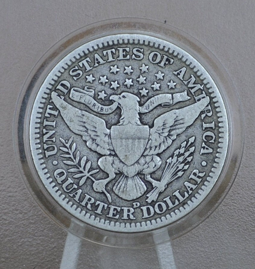 1892-1916 Barber Silver Quarters - Choose by Date & Grade - Various Mints - Barber Quarters Liberty Head Quarters