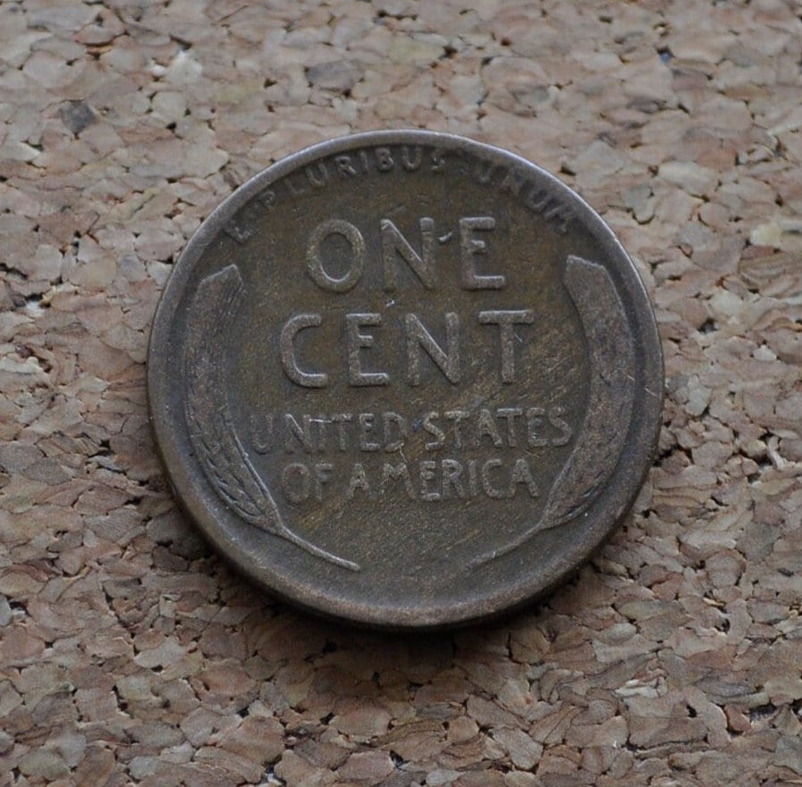 1917-S Wheat Penny - G-F (Good To Fine) - San Francisco Mint - World War I Era Coin - Good Date And Mint - 1917 S Wheat Cent