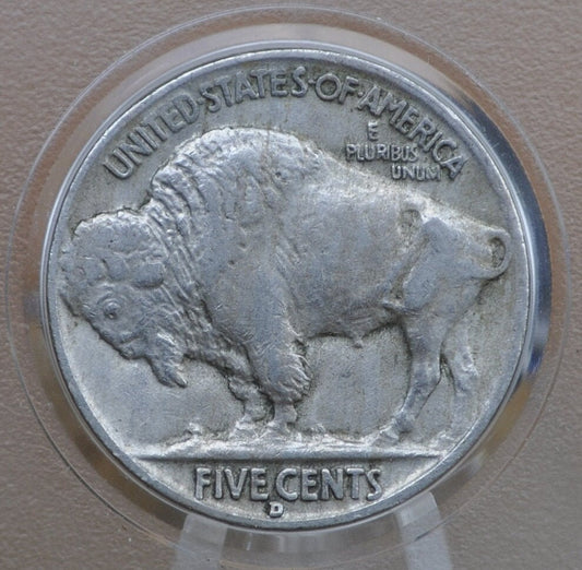 1935-D Buffalo Nickel - Vg-Xf (Very Good To Extremely Fine) Grades; Choose By Grade; Denver Mint - 1935 D Indian Head Nickel 1935 D