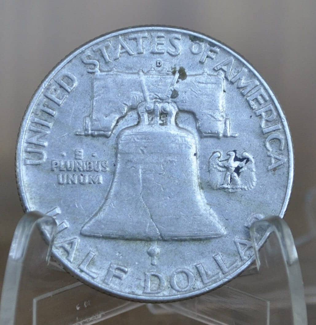 1954 Franklin Half Dollar - Choose by Grade, Circulated to BU - Benjamin Franklin Silver Half Dollar 1954 P - Philadelphia Mint