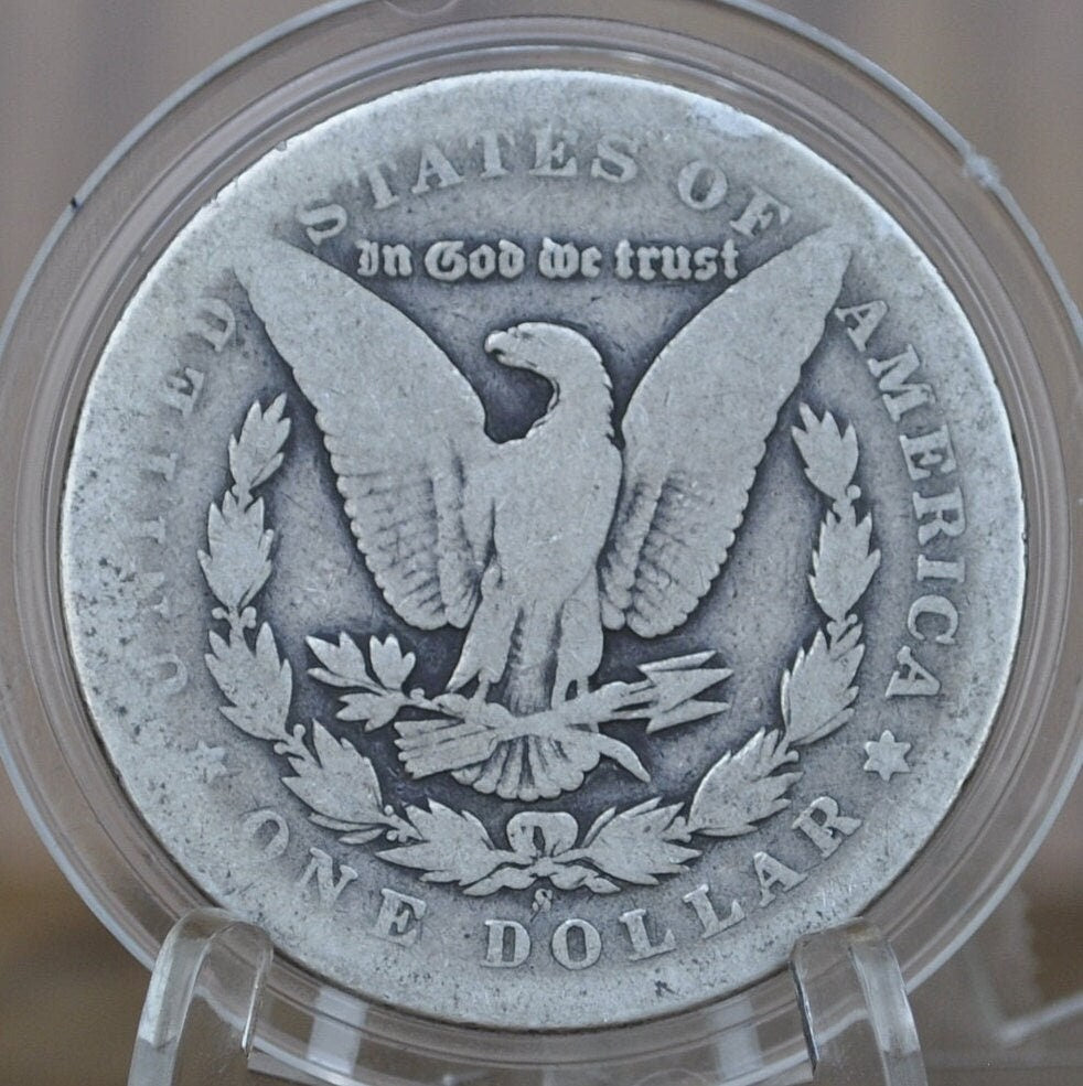 1899-S Morgan Silver Dollar - Choose by Grade / Condition - 1899 S Morgan Dollar - Silver Dollar 1899 S - S Mint Mark - Better Date