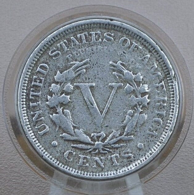 1900 Liberty Head Nickel - Choose by Grade / Condition - V Nickel 1900 - Barber Design - Old, Collectible US Coin