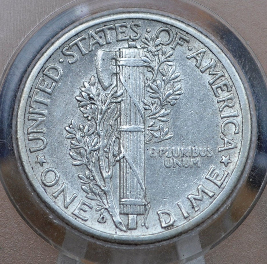 1943 Mercury Dimes P,D,S - Choose by Mint & Grade - 1943 D Liberty Head Dime 1943 S Winged Liberty Silver Dime 1943