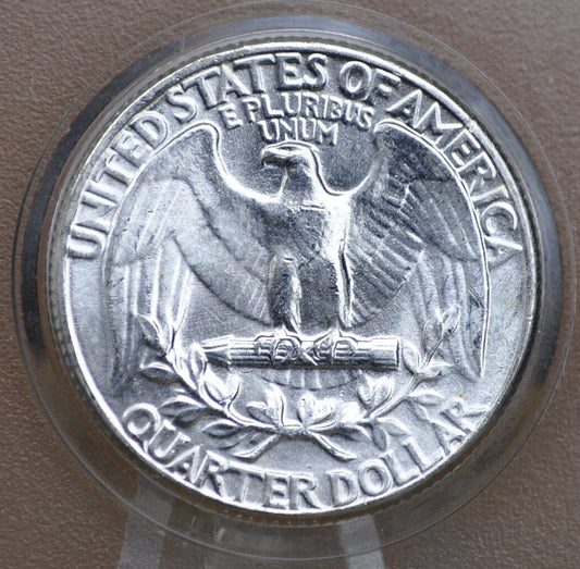 1957 P&D Washington Silver Quarter - Philadelphia and Denver Mints - 1957 Quarter 1957 D Washington