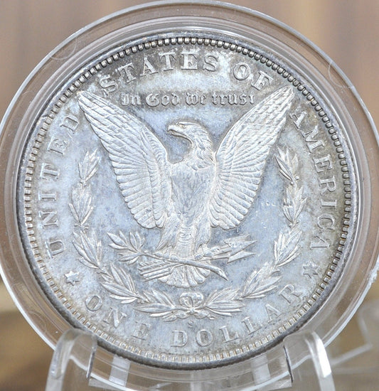 1885-S Morgan Silver Dollar - MS61 (Uncirculated) Grade / Condition, Toned - 1885 S Morgan Dollar Silver Dollar 1885S - Low Mintage Date