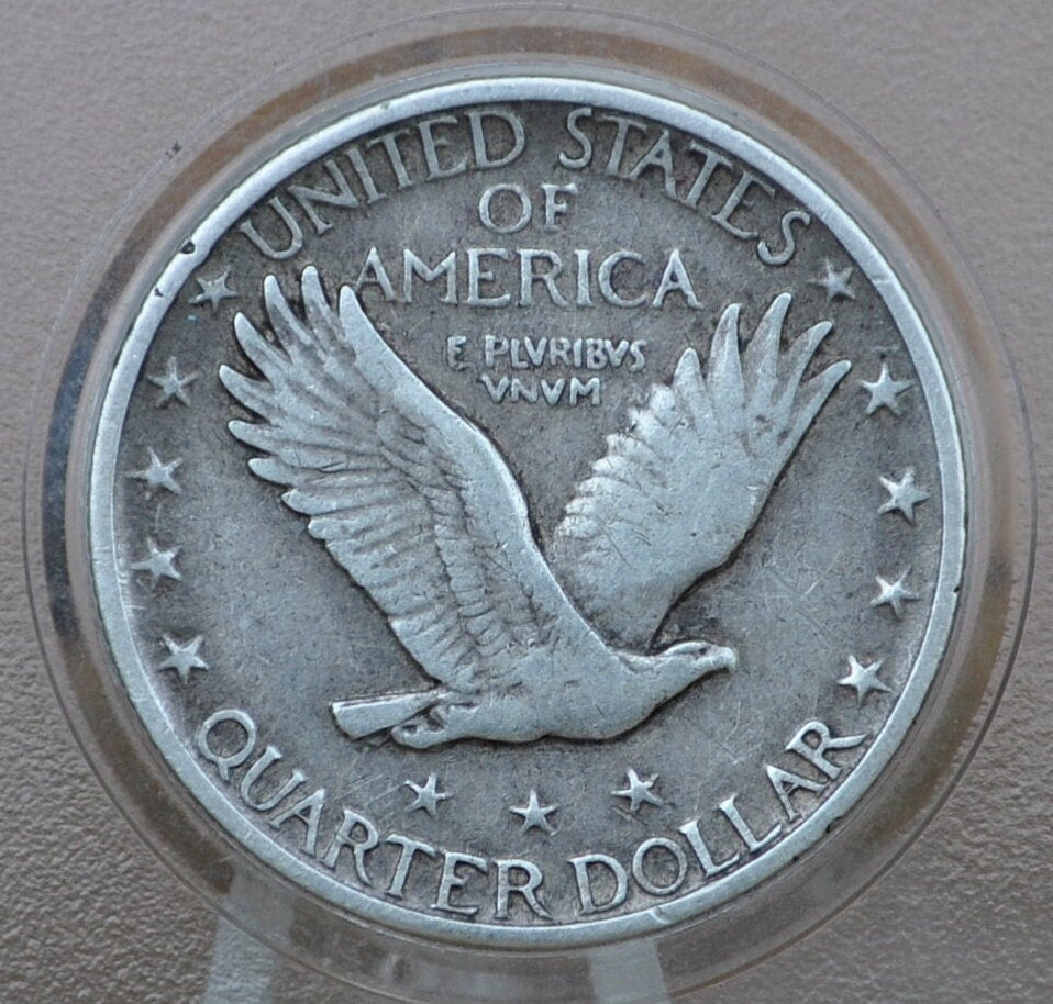 1924 Standing Liberty Quarter - Choose by Grade / Condition - 1924 P Standing Liberty Silver Quarter - Rarer Date Standing Liberty