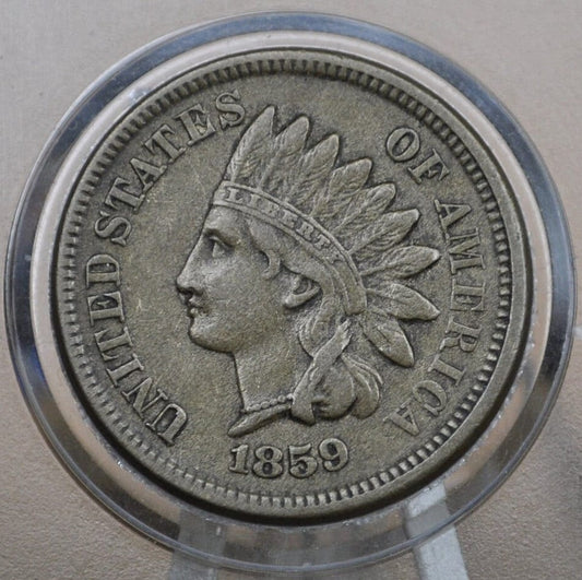1859 Indian Head Penny - Choose by Grade / Condition - First year made - 1859 Indian Head Cent 1859